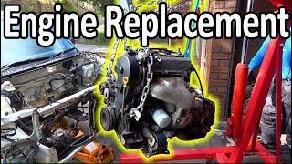 How to replace an engine in a car ( Do It Yourself Guide)