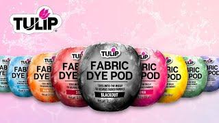 Tulip Fabric Dye Pods: Reduce, Reuse & Re-Dye