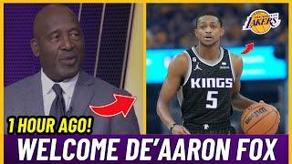  DE’AARON FOX JOINS FORCES WITH LEBRON AND THE LAKERS!