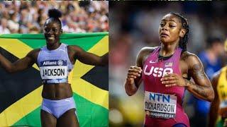 Shericka Jackson Erases Sha’Carri Richardson’s Hype on American Soil After 10 70 Run at Diamond Leag