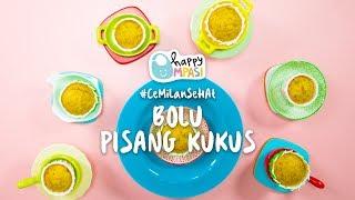 Bolu Kukus Pisang | Resep MPASI 6 Bulan | Cemilan Sehat