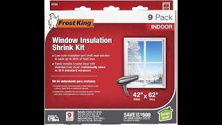 Frost King Window Insulation Kit