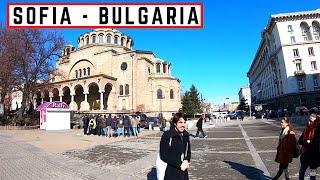 FULL WALKING TOUR of SOFIA BULGARIA | UNSEEN TOUR