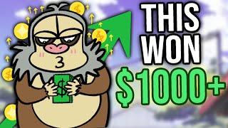 How a Slaking Just Won $1000+