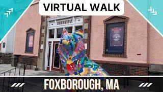 Foxborough, MA Unveiled: A Walking Tour Through a Popular MA Town Background Ambiance