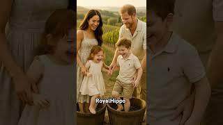 Prince Harry and kids making wine in Italy #Italy #Italian #grapes #wine #stomping #fun #cute #funny