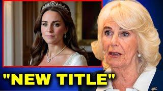 The Crown’s New Era: Kate Middleton Takes the Throne as Camilla Loses Her Title!