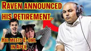 Raven Announced His Retirement After Year 5 ALGS LAN | Imperialhal meets Egirl in Apex Legends