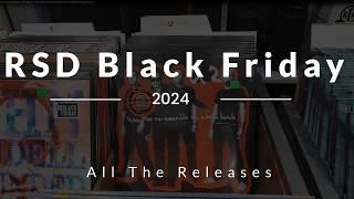 Record Store Day Black Friday 2024 Is Here. Preview The Releases. Limited Edition Vinyl Records