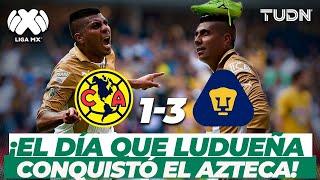 ¡Qué Clásico! Ludueña acaba con el América I América 1-3 Pumas CL 14 I TUDN