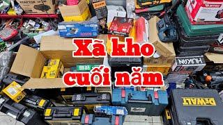 Cuối năm xã nhiều máy mới giá rẻ dọn dẹp cửa hàng |Máy Xây Dựng Hồng Nhiên