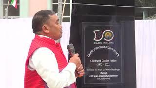 Unveiling of the CADC Golden Jubilee Memorial Pillar