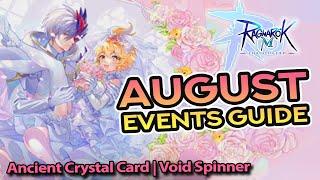 AUGUST 2024 Events Guide: NEW Card & Mount, plus KAGUYA Comeback?! ~ Ragnarok M: Eternal Love