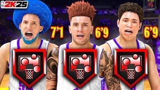 THE POWER OF A 3 CENTER LINEUP IN NBA 2K25 COMP PRO AM!