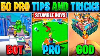 50 Pro Tips and Tricks in Stumble guys | Ultimate Guide to Become a Pro