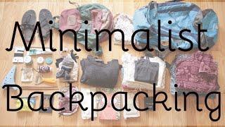 Minimalist Backpacking- For a trip to Thailand