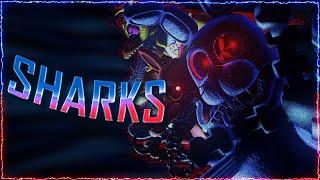 (FNAF/SFM/Blender) Sharks by @ImagineDragons | Collab | FNAF's 9th Anniversary Special!