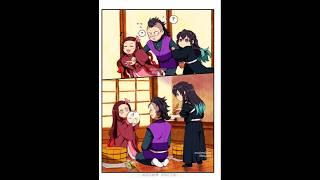 nezuko and muichiro  #demonslayer #muichiro #nezuko #genya #anime