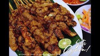 Resep SATE AYAM Empuk & Gurih Siram Bumbu Kacang