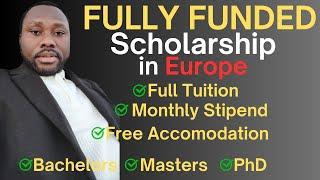 The Easiest Way to Study in Europe for Free || Fully Funded Scholarships || Bachelor, Masters, Phd