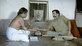 Tennis Krishna lying with Police Comedy Scene | Best Kannada Movie Comedy Videos