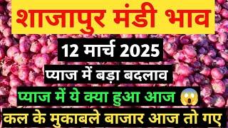 shajapur mandi pyaj ka bhav । 12 मार्च 2025 शाजापुर मंडी प्याज भाव #pyajbhav #shajapurmandi