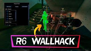  Using R6 WALLHACK Cheat | BEST Rainbow Six Siege Free Legit Cheat in 2024 (UD)