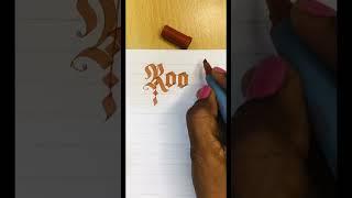 Roots… Calum Scott #calligraphy #shorts