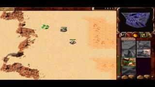 Dune 2000 2v2 - Shaokhan (A), Dato (A) vs Galaxy (A), AntRazor (A) 2013-03-10 *flickering video*