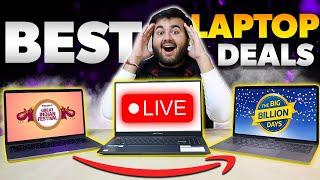  LIVE - Best LAPTOP Offers on Amazon Great Indian Festival & Flipkart Big Billion Day Sale 2024