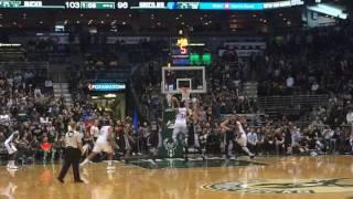 Giannis Antetokounmpo Nice Finish Over Marc Gasol