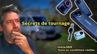 Insta360 X4 - X3 - Ace Pro - Go3s - TESTS ! ON FAIT LE POINT ! @insta360   #insta360  Voyage Voyages