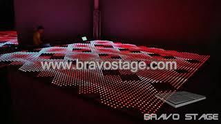 Illuminated LED Pixel RGB Visualisation Dance Floor-digital led dance floor