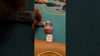 Pocket Tens made it $150 preflop to see the flop #poker #pokerface #pokerplayer #casino  #pokerstars
