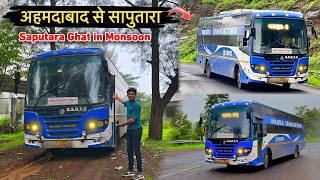 Gujarat Most Dangerous Ghat | Ahmedabad To Saputara in GSRTC AC Sleeper Bus Extreme Road of Gujarat