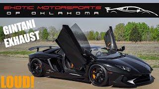 STK# 2017 Lamborghini Aventador LP750 4 SuperVeloce with Gintani F1 Exhaust * Gintani Tune * Novitec