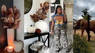 VLOG | Fall Home Decor, Joe Concert, Kai's Baptism, Atlanta Zoo, Hurricane Helene, Pray For Augusta.