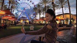 Walking around Irvine Spectrum, California with New GoPro HERO7 Black [4K]