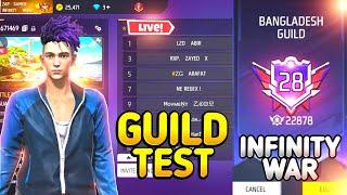 GUILD TEST FREE FIRE BANGLADESH SERVER LIVE  FF LIVE NEPAL, FF BD LIVE