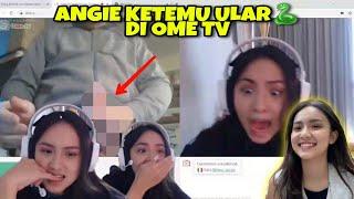 First Time Angie Main OmeTV Ketemu Ular | Delete Video