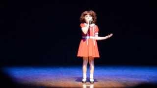 Tomorrow - Annie Musical by Raquel Carlotti 9 years old.