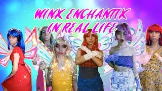 Winx Enchantix transformation in real life by Nikita Fey