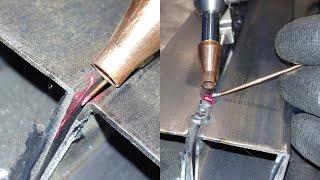 Few people know this trick ! Amazing idea for open gap laser welding