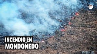 Grave incendio forestal en Mondoñedo causa cierre vial en Cundinamarca | El Espectador