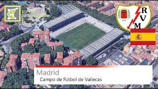 Campo de Fútbol de Vallecas | Rayo Vallecano | Google Earth | 2017