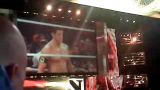 wwe raw nexus entrance live section 116 nassu coliseum