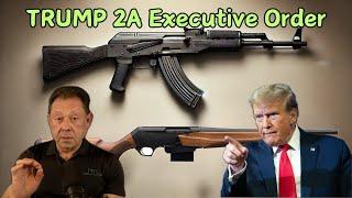 Trump 2nd Amendment Executive Order and an Unlucky Kid Trying to Sell an Assault Rifle