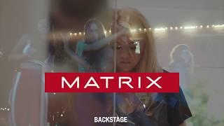 Backstage photo shoot for MATRIX. Mila Belova Мила Белова