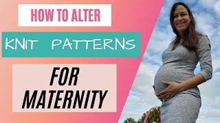 How to Change Sewing Patterns to a Maternity Patterns How to Alter Sewing Patterns for Maternity