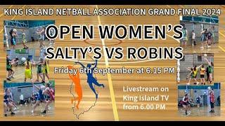 King Island Netball Association Grand Final Women's Open 2024